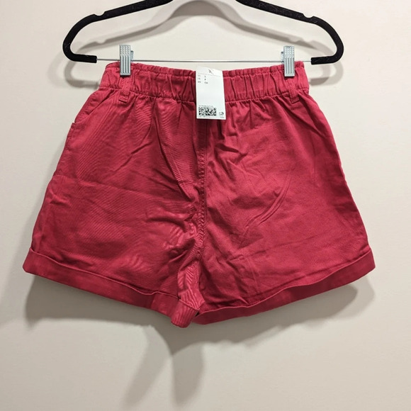 Hot Pink A-line High Waist Shorts Size Small - Picture 4 of 6